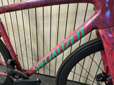 TARMAC SL8 FRMSET CARB/VIVPNKMET/EGRN 56 Produktbild 3