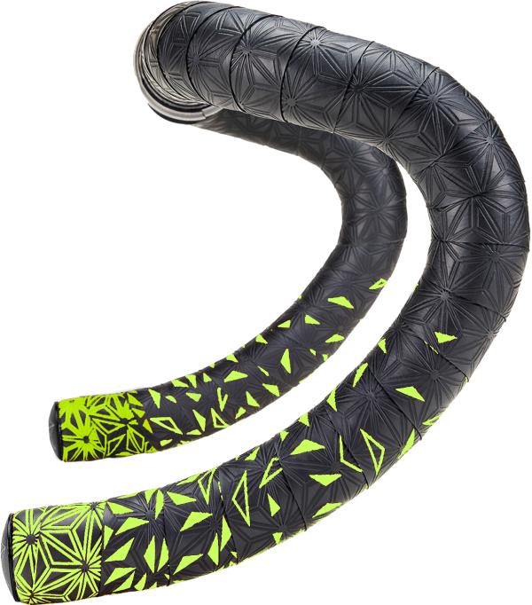 Specialized Supacaz Super Sticky Kush Star Fade Lenkerband Neon Yellow/Ano Black One Size