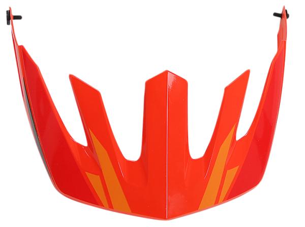 Specialized Ambush Visor Moto Orange Speed-Streak L