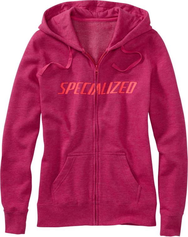 Specialized Women's Podium Hoodie Berry/Acid Red Large