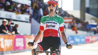 Trek Domane SLR 7 62 Metallic Red Smoke to Red Carbon S Produktbild 13