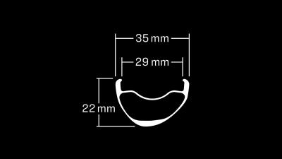 Bontrager Vorderrad Bontrager Kovee Elite 30 29D 110 Black Produktbild 8