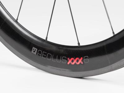 Bontrager Vorderrad Bontrager Aeolus XXX 6 Tubular Black/Red Produktbild 3