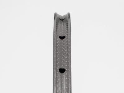 Bontrager Vorderrad Bontrager Aeolus XXX 6 Tubular Black/Red Produktbild 4