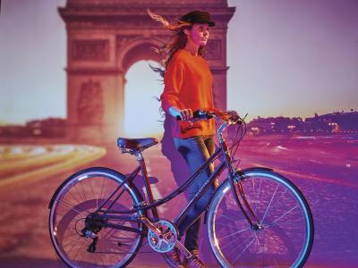 Electra Loft 7D Ladies' S Sangria Produktbild 1