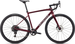Specialized Diverge Comp E5 Satin Maroon/Light Silver/Chrome/Clean 64